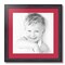 ArtToFrames 18x18" Matted Picture Frame with 14x14" Single Mat Photo Opening Framed in 1.25" Black and 2" Mat (FWM-4083-18x18)